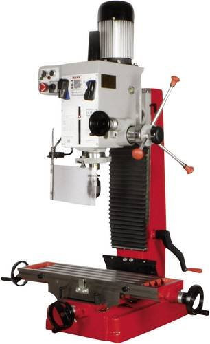 Holzmann Fräsmaschine ZX7045 in Rot mit 1100/1500W und 400V Anschluss - Bild 1