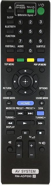 Sony Fernbedienung RM-ADP090 für AV-Systeme in Schwarz - Bild 1