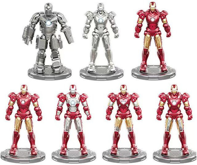 Marvel Iron Man MK 123467, Super Hero, Actionfigur, beweglich - Bild 1