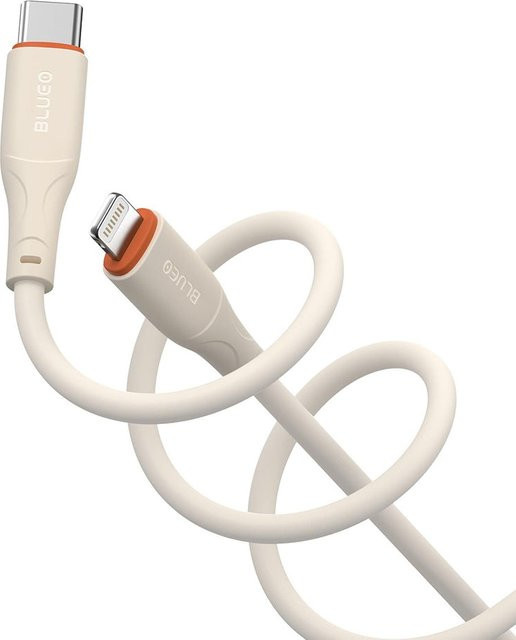 Blueo Ape Legend USB-C auf Lightning Lade- und Datenkabel, 20W, Orange, 1,5m - Bild 1