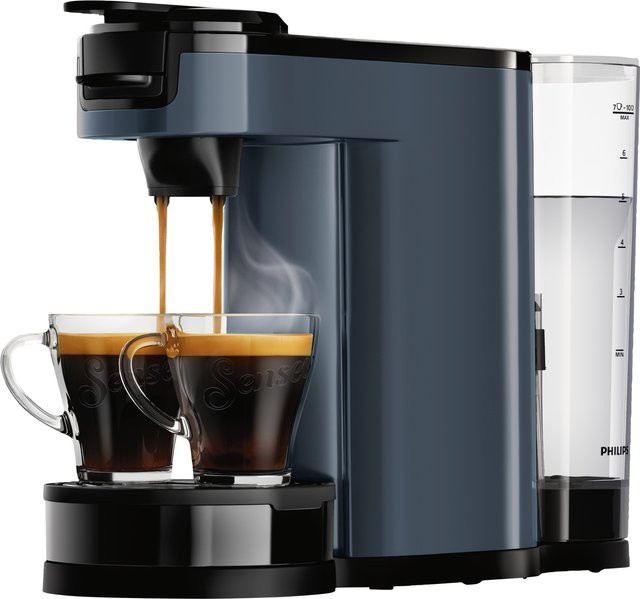 Philips Senseo Switch HD7891/74 Pad- und Filterkaffeemaschine in Blau mit 2-in-1-Brühtechnologie - Bild 1