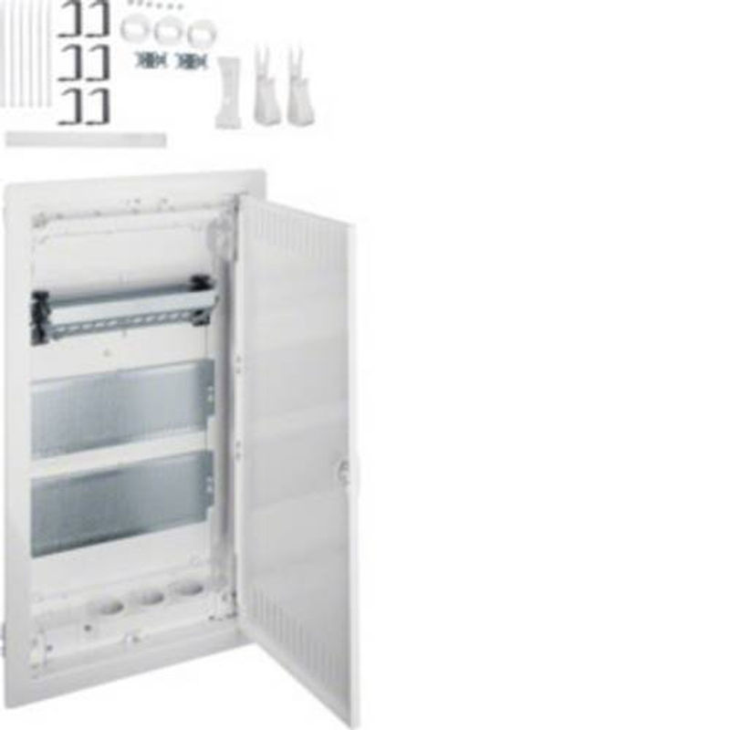 Hager Volta UP-Kleinverteiler VU36NW, 3-reihig, Weiß - Bild 2