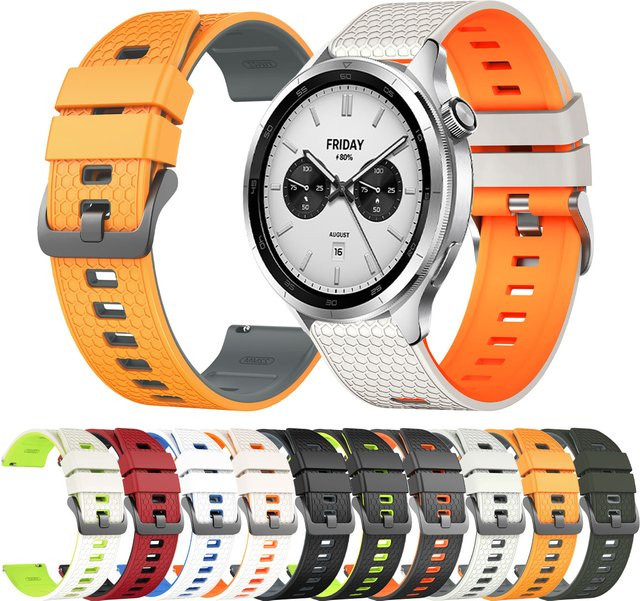 Xiaomi Uhrenarmband Silikon, Weiß, Unisex - Bild 1