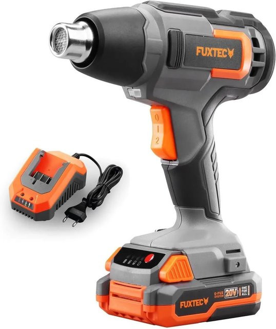 Fuxtec 20V Akku Heißluftpistole FX-E1HLP20 mit Akku - Bild 1