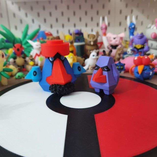 Bandai Pokemon Nosepass Probopass Figur im Maßstab 1:20 als DIY 3D-Druck Modell zur Desktop-Dekoration - Bild 1