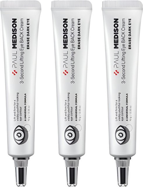 PAULMEDISON Augencreme für empfindliche Haut, 3 x 10 g, Unisex - Bild 1