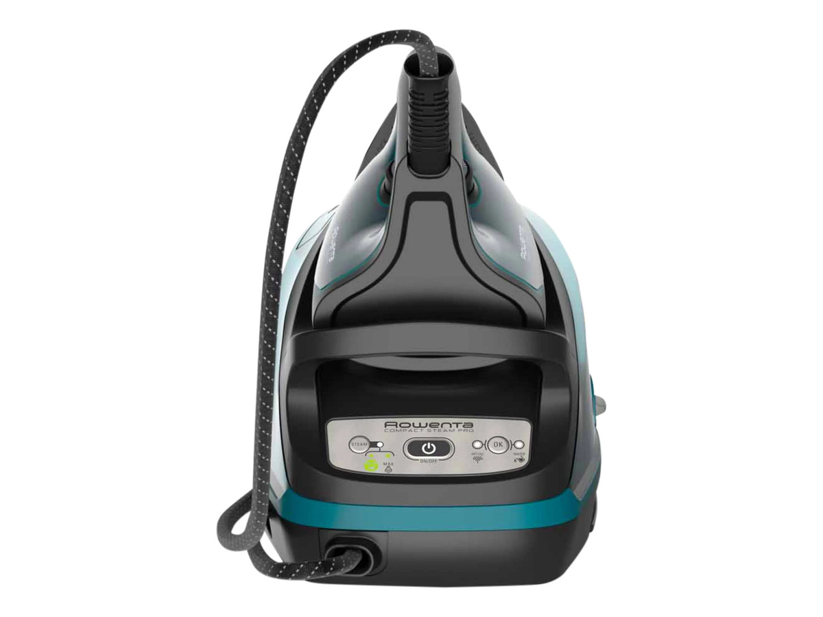 Rowenta Compact Steam Pro Dampfbügelstation DG7623 in Blau/Schwarz mit 2200W, 6,3 bar und Anti-Calc-Funktion - Bild 3