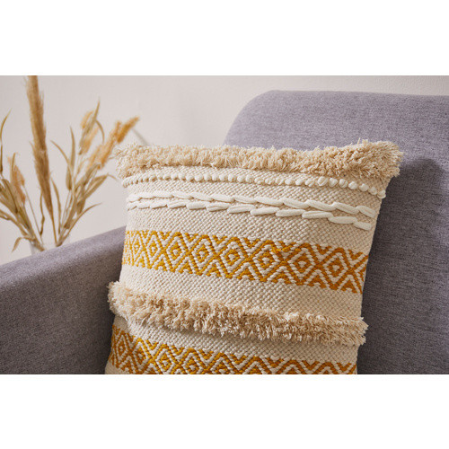 ANDIAMO Kissen Livia, beige, B/H: 45 x 45 cm, 100% Baumwolle - Bild 2