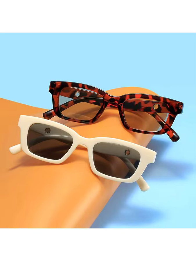 ZUXUB Kinder-Sonnenbrille Cat-Eye, Vollrand, Kunststoff, schwarz - Bild 3