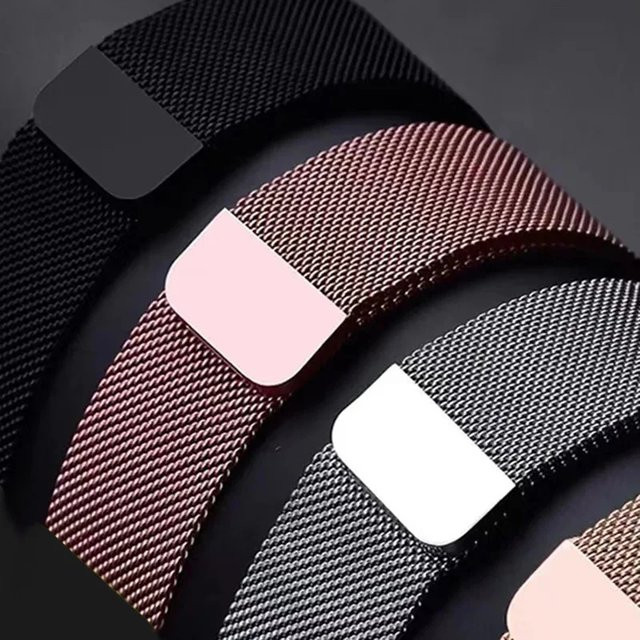 Uhrenarmband Milanese Loop, Edelstahl, Klassisch, Unisex - Bild 1