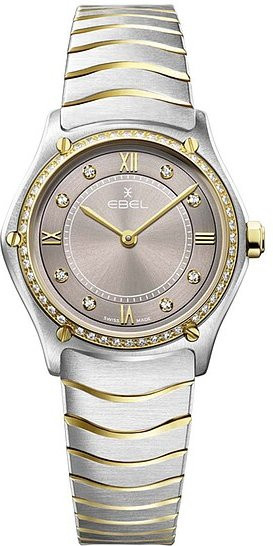 EBEL Armbanduhr Sport Classic Lady, Quarz, Edelstahl, Diamant, Damen - Bild 1