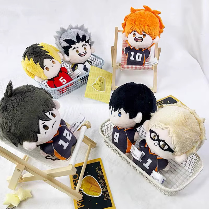 DUODUOBAO Haikyuu Schlüsselanhänger Plüschpuppe, Plüschtier, 10cm - Bild 2