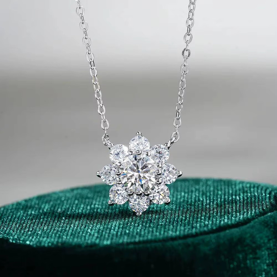 JoiasHome Halskette, 925 Silber, Diamant, Damen - Bild 4