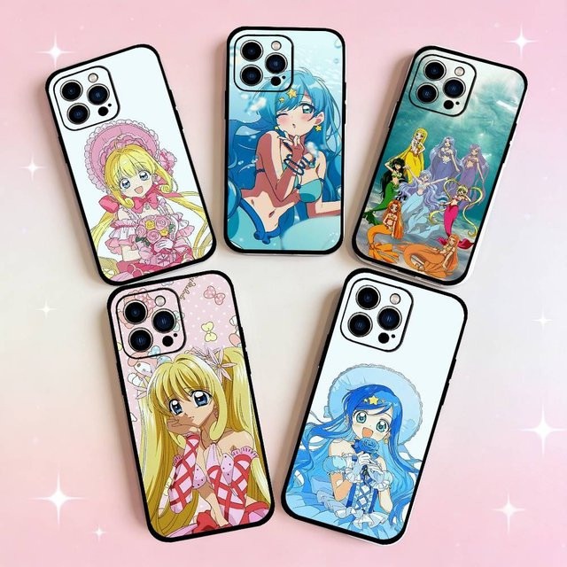 Pichis Pitchs Handyhülle Meerjungfrauen-Melodie für Apple iPhone 17 16 15 14 13 12 11 Pro Max und weitere Modelle, Mehrfarbig - Bild 1
