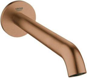Grohe Essence Wanneneinlauf Wandmontage in Brushed Brass, Auslauf: 22,1 cm - Bild 1
