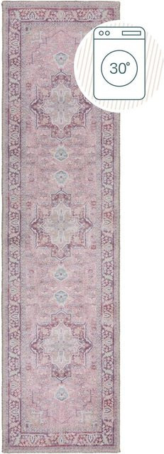 Flair Rugs Vintageteppich Windsor in Rosa, B/T: 60 x 230 cm - Bild 1