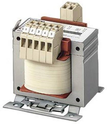 Siemens Transformator 4AM40424TX000FA0 in Grau mit 250 VA, 1 x 242 V, 230 V, 218 V und 1 x 48 V, Schraubanschluss - Bild 1