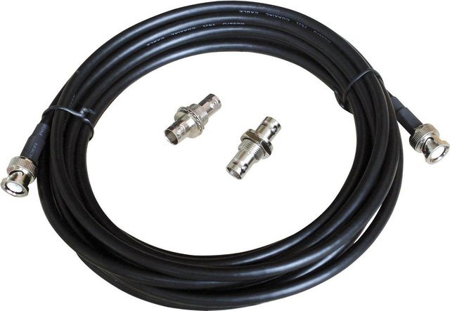 Omnitronic Antennenkabel BNC-Set, schwarz, Länge: 3 m - Bild 1