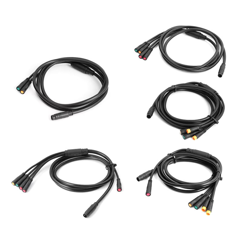 JULET Wasserdichtes Kabel für Elektrofahrrad-Umbau-Zubehör in Schwarz - Bild 4
