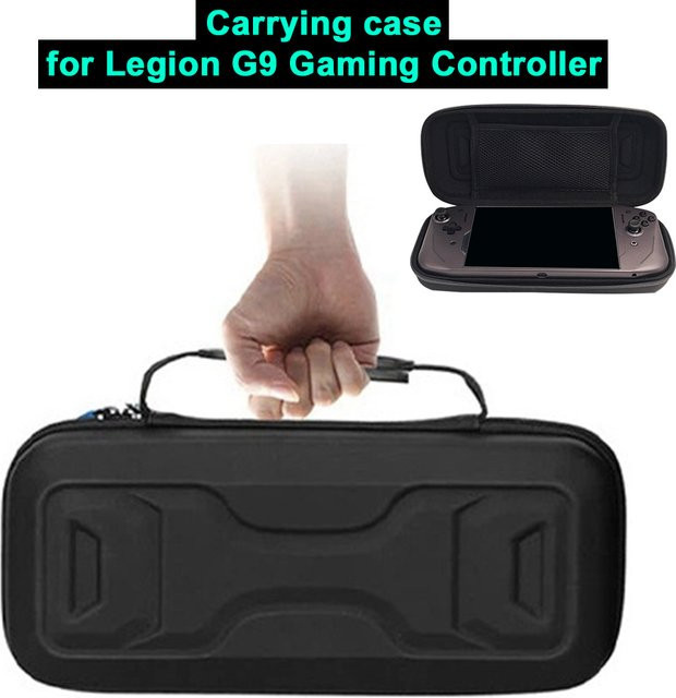 Lenovo Legion G9 Gaming Controller Tragetasche, sturzsichere EVA-Hartaufbewahrungstasche in Schwarz - Bild 1
