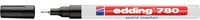 Edding Lackmarker 780 Permanentmarker mit feiner Spitze, Schwarz, 1,0 mm - Bild 1