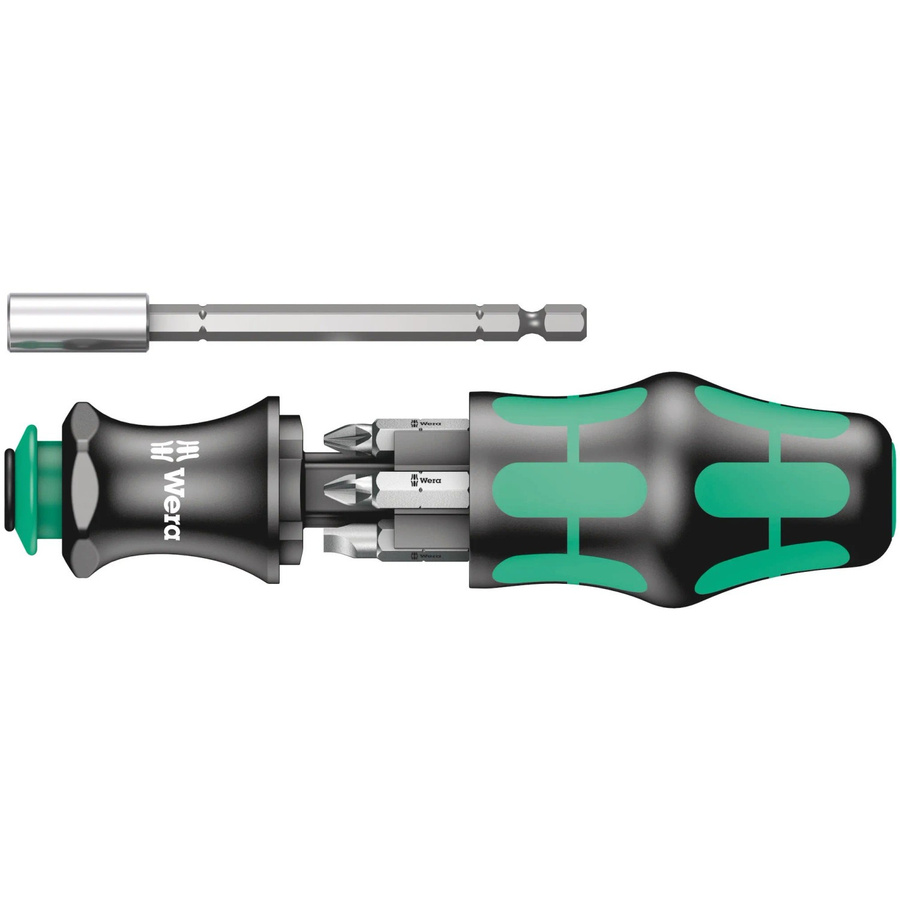 Wera Kraftform Kompakt 28 SB Bit- und Steckschlüssel-Satz mit 6,3 mm Antrieb und Edelstahl-Bits in Mehrfarbig - Bild 2