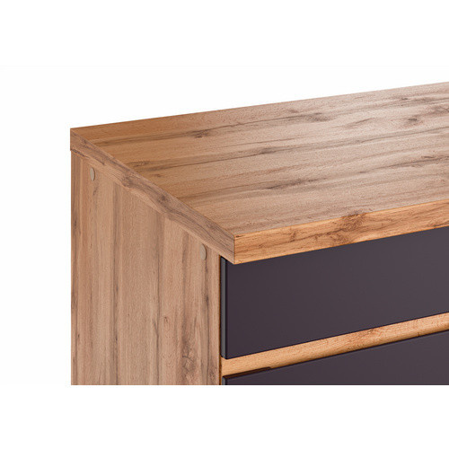 HELD MÖBEL Unterschrank Tampa in Grau mit Eichenoptik, B/H/T: 180 x 86 x 60 cm - Bild 1