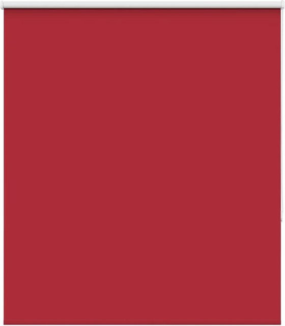 vidaXL Verdunkelungsrollo aus Polyester in Rot, Breite: 135 cm, Höhe: 150 cm - Bild 1