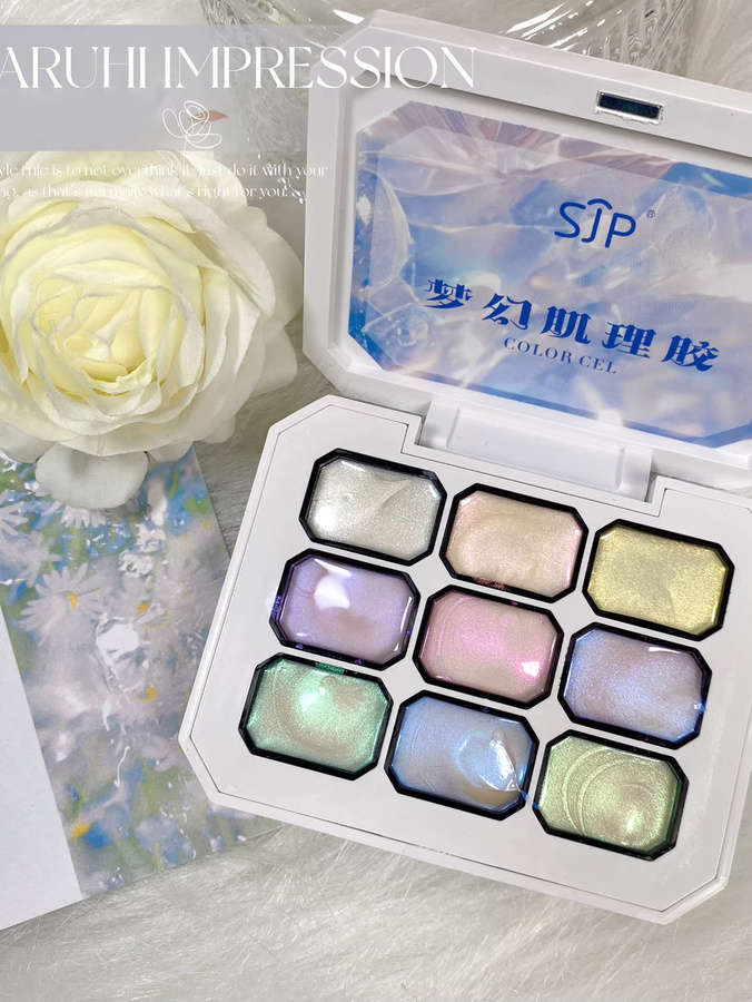 SJP Aurora Pearl Effect Nagellack, Schimmernd, 9 Farben - Bild 1
