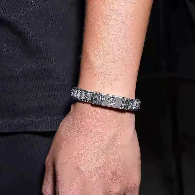 SAY Armband, 925 Silber, Vintage, Unisex - Bild 4