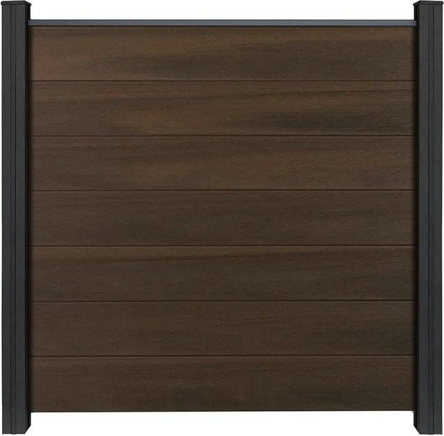 GroJaSolid Grande Bambus-Polymer-Composite Board Walnuss, B/H: 180 x 180 cm - Bild 1
