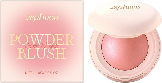 Zephoco Puder Rouge, Soft Pink, Natürliches Finish - Bild 1
