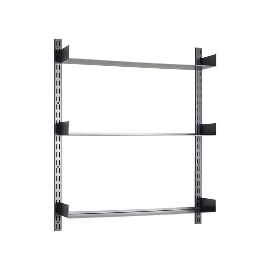 House Doctor Wandregal Fari in Schwarz aus Stahl im Industrial Design - Bild 1