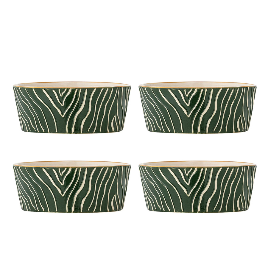 Bloomingville Schalen Woodsby 4er-Set Durchmesser: 13,5 cm - Bild 1