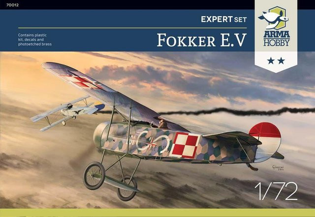 Arma Hobby Fokker E.V - Expert Set, Fahrzeuge, 1:72 - Bild 1