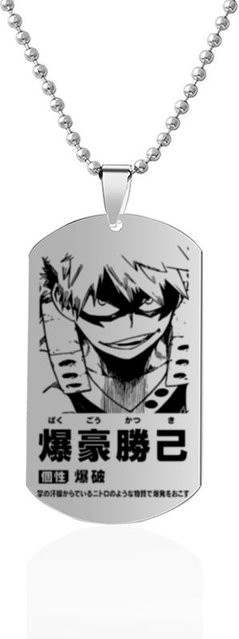 KaiTingu Halskette, Dog Tag Anhänger, Edelstahl, Silber, Herren, Unisex - Bild 1