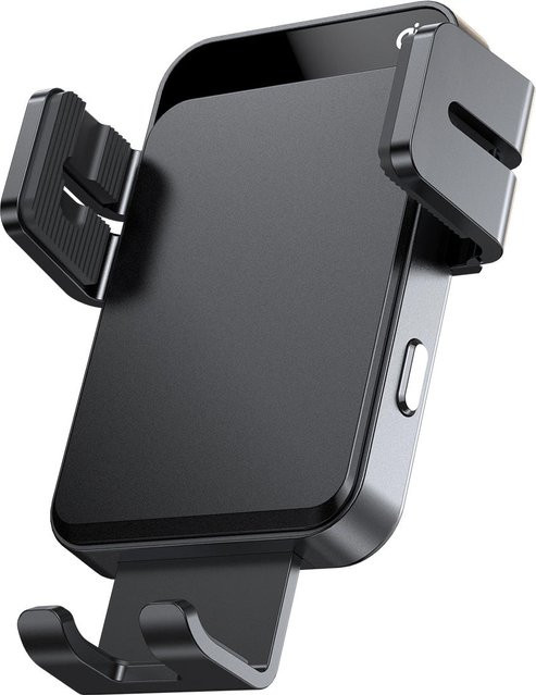 Joyroom Kfz-Wireless-Ladegerät JR-ZS219 mit Handyhalterung, 15W, Schwarz, USB-C und USB-A - Bild 1