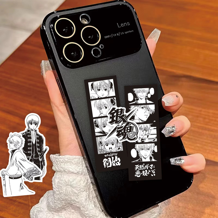 80 Stück Gintama Aufkleber Set in Multicolour für DIY Tagebuch und Handyhülle - Bild 5