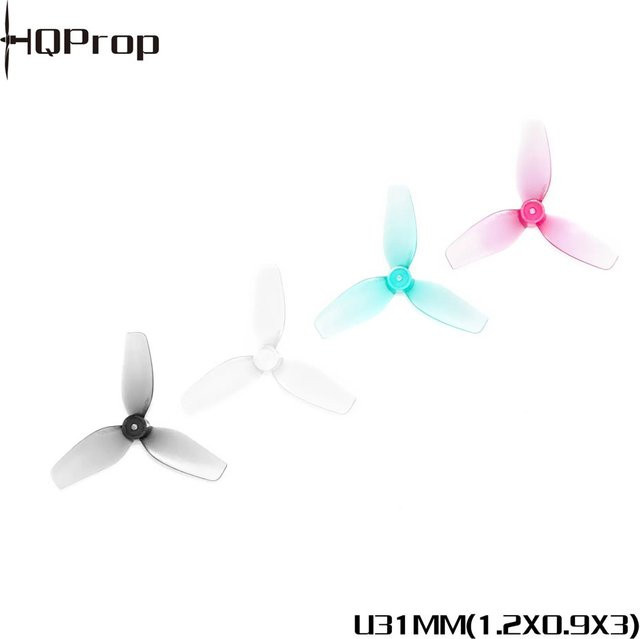 HQprop Propeller, 2 Paar, 1,2x0,9x3 31MM 1,2 Zoll 1MM Schaft - Bild 1