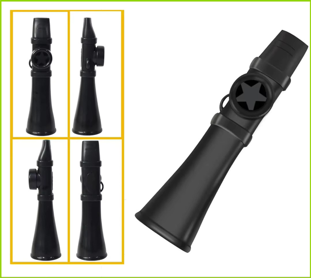 YOUYAN Kazoo-Flöte, Musikinstrument, mit Trageband - Bild 3