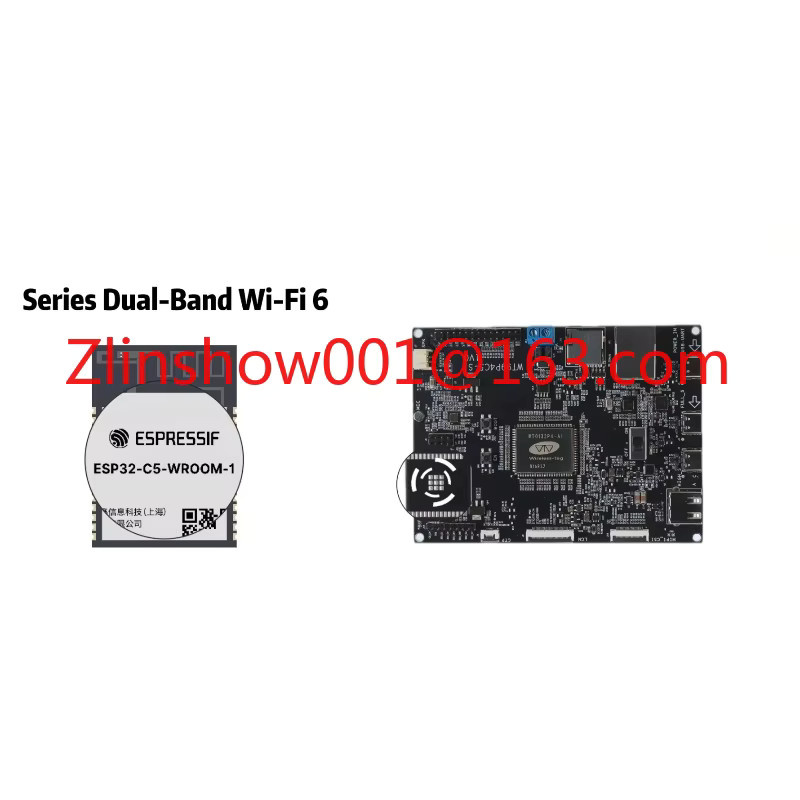 Espressif ESP32-P4 und ESP32-C5 Entwicklungsboard WT99P4C5-S1 mit Wi-Fi 6 und 32-Bit RISC-V MCU in Schwarz - Bild 3