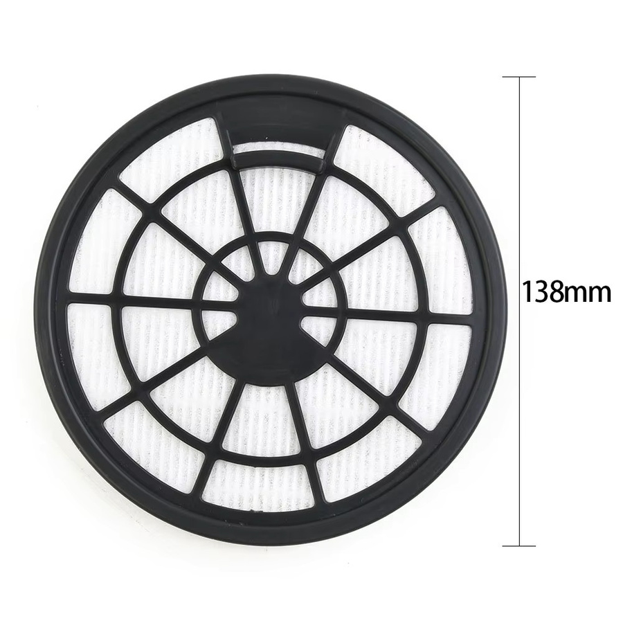 Dirt Devil Ersatzfilterset für Staubsauger DD2650-1, DD2651-0, DD2651-1, DD2720, 2620001, 2620002 zur Tierhaarreinigung, grau - Bild 3