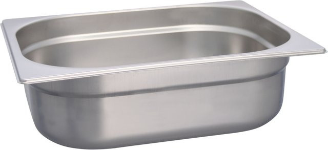 Schneider GN 1/2 Gastronormbehälter aus Edelstahl, Silber, Tiefe: 10 cm, 5,9 l - Bild 1