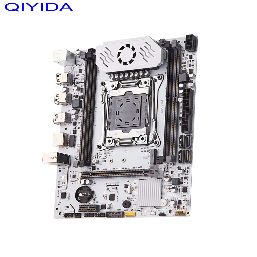 QIYIDA X99 Motherboard Set mit Xeon E5 2670 V3 CPU und 16GB DDR4 REG ECC RAM sowie M.2 NVMe und USB-C Unterstützung - Bild 4
