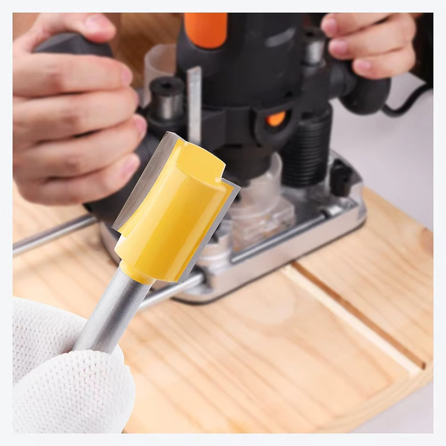 Podofo 100-teiliges Fräser-Set mit 1/4 Zoll Schaft, hartmetallbestückte Fräser für die Holzbearbeitung - Bild 2