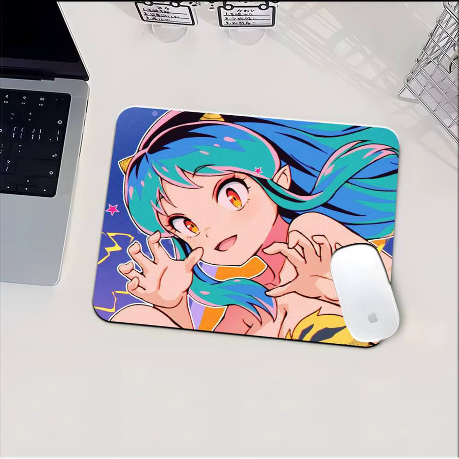 Moetch Urusei Yatsura Anime Mauspad und Tastatur-Pad in Multicolour, rutschfeste Schreibtischunterlage für Laptop und PC - Bild 5