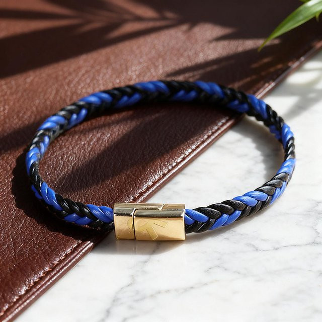 Armband Leder, Punk, Herren - Bild 1