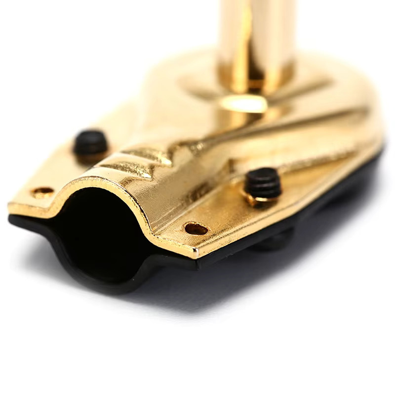 Marbit Gitarren-Adapter 6,35mm auf 3,5mm Klinkenstecker in Gold - Bild 2