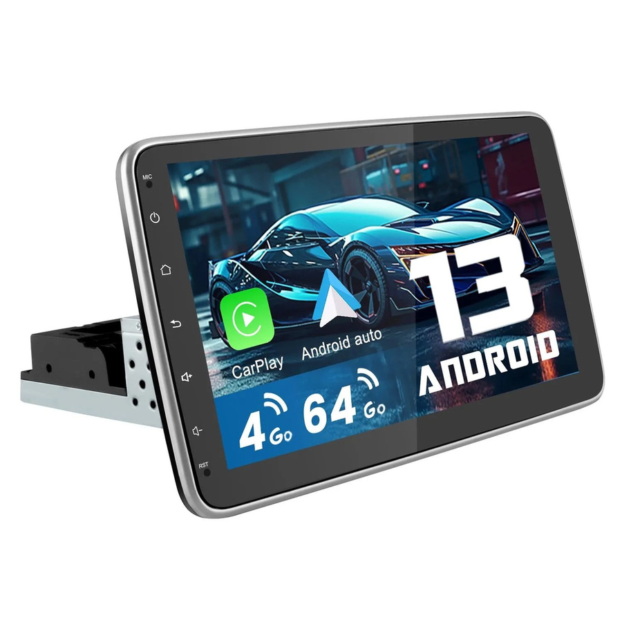 Junsun Single 1 Din Android 14 Autoradio mit 10,1 Zoll Display - Bild 2