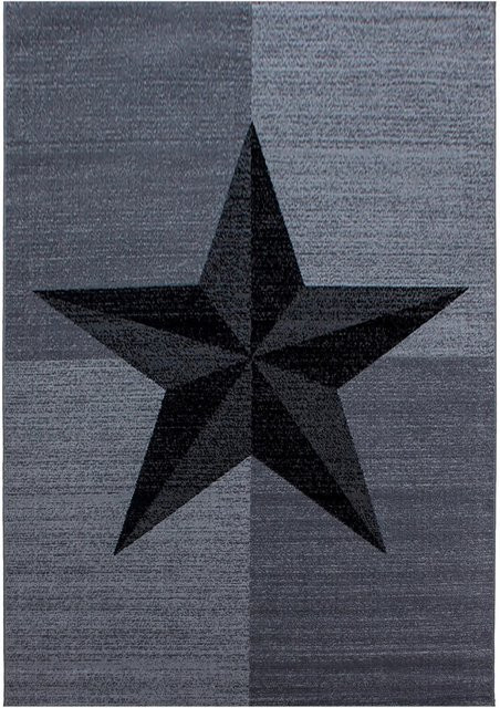 Ayyildiz Kurzflorteppich Plus 8002 Grau B/T: 140 x 200 cm - Bild 1